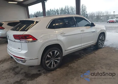 2022 Volkswagen Atlas Cross Sport 3.6L V6 Sel Premium R-Line z USA, uszkodzony, nr VIN 1V2FE2CAXNC215126